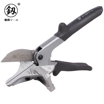 鰰fukuoka tools angle scissors adjustable cutting groove plastic buckle woodworking scissors angle scissors fo-4004
