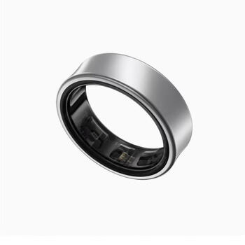 Samsung (samsung) galaxy ring smart ring 2024 new waterproof sleep monitoring heart rate monitoring sports smart ring titanium silver size 9 (diameter size 18.9)