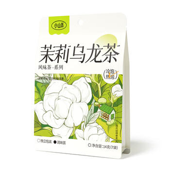 Xiaoshannong fruit tea cold brew tea bag brewed flower and fruit tea bag tea grape peach oolong souvenir drink increased volume newly upgraded jasmine oolong tea 7 bags/bag