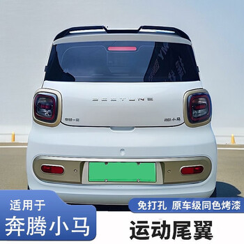 Litian is suitable for installing top wing modification without distortion on 24 new models of pony modified cars. bright black