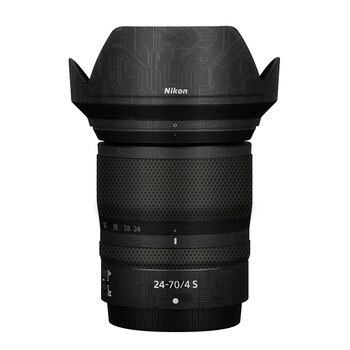 Meibentang is suitable for nikon z 24-70 f4s protective film and skin nikon2470f4 all-inclusive carbon fiber sticker 3m circuit black nikon z24-70f4s