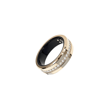 Dalingring ai traditional chinese medicine smart ring diamond limited edition smart traditional chinese medicine tongue diagnosis ring heart age assessment sleep stress monitoring heart rate blood oxygen inference ai eternal gold 9#