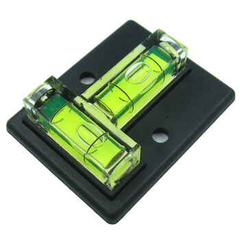 Mini small level two-way level bubble t-type level plastic square bubble size 50x40mm customized