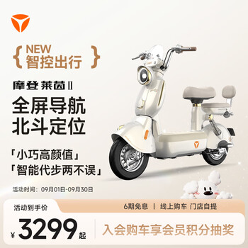 Yadi 2026 new electric vehicle modern rhine second generation intelligent electric bicycle pick up in store color select in store