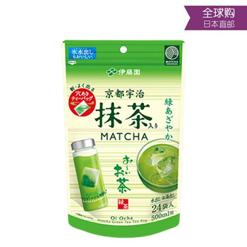 Japan's itoen kyoto uji matcha into sencha tea bags 24 bags