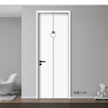 Yingkang shijia indoor wooden door unpainted door ultimate series z-351 z-351