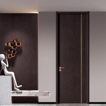 Fushangju fofo wooden door customization, composite solid wood door for the entrance bedroom, soundproof and durable, environmentally friendly paint-free board