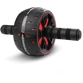 Wasp power abdominal wheel exercise abdominal muscle artifact home fitness exercise equipment upgraded black and red abdominal wheel