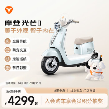 Yadi 2026 new model yadi electric vehicle modern light second generation smart electric bicycle pickup in store color selected in store