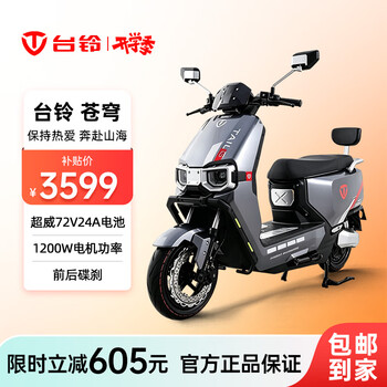 Tailing cangqiong electric motorcycle lead-acid battery 72v24ah long endurance double disc brake smart battery car with battery matte retro red 72v24ah