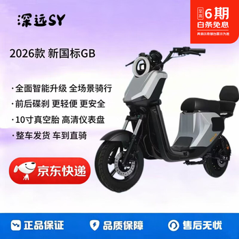Sijix shenzhen gt1 new national standard home transportation takeaway can be unlocked by bluetooth electric bicycle shenzhen shenzhen gt1-gb front and rear disc brake kyushu motor + branded 48v12a special lead-acid battery
