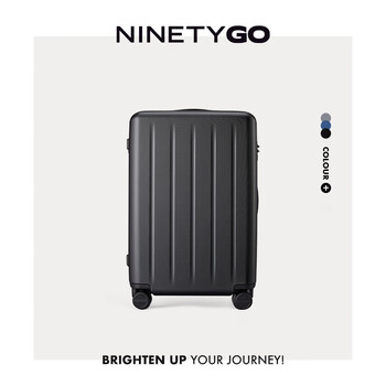 90 points suitcase large capacity trolley case danube suitcase men's and women's universal wheel boarding case portable business travel suitcase magic night black 20 inches (boarding suitcase without side handles)