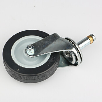 The pick-up cat is suitable for jieba industrial vacuum cleaner universal wheel water suction machine cart wheel stainless steel vacuum cleaner accessories accessories universal wheel