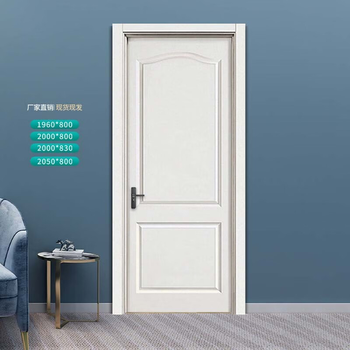 Srock painted room door bedroom door set door single opening flat door home office interior door custom modern simple spot painted door solid color