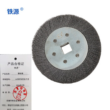 Wire wheel 300*40*45 flat type 300*40*45 flat type