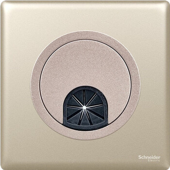 Jane platinum sheathed rubber coil threading panel background round hole punching threading outlet cover jane platinum dawn gold threading plate concealed fixation