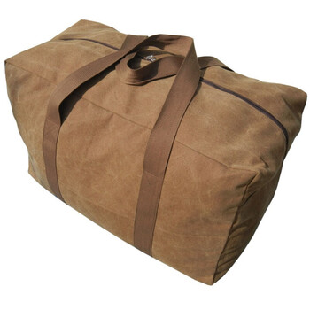 Lnga landgre kindergarten quilt storage bag thickened washable odorless canvas organizing bag storage bag luggage packing moving bag brown large size 68*46*33