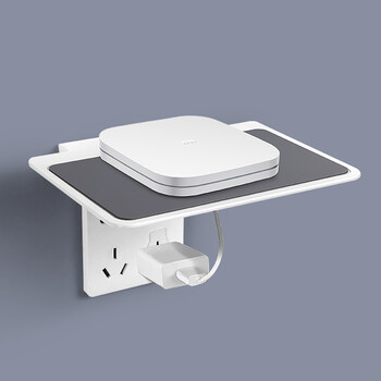 Liboer (liboer) punch-free, suitable for xiaoai smart audio bracket, small bracket, surveillance camera bracket, indoor row plug, wall-mounted fixed socket, mobile phone holder, widened wall-mounted bracket