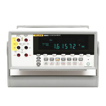 Fluke f8808a five-and-a-half-digit digital multimeter dual display desktop digital multimeter for r&d, production and maintenance
