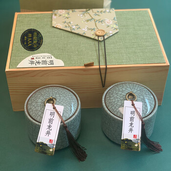 Meilong yipin longjing tea 2024 new tea green tea hangzhou longjing tea mingqian special grade 3a100g gift box holiday