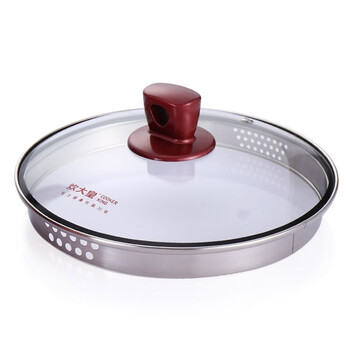 Cuidahuang yicai milk pot visible lid tempered glass 16cm 18cm 22cm 16cm lid please inquire to place an order 22cm
