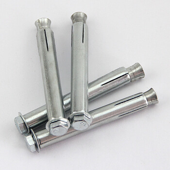 Galvanized external hexagonal internal expansion screw lengthened pull-explosion internal expansion external hexagonal expansion bolt m6m12 10*8050 box 14 drill bits