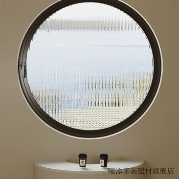 Yaotian french iron windows indoor restaurant cafe arched attic floor-to-ceiling windows lighting casement windows study retro round diameter 80-100 (changhong glass stiffened, please contact us for color rules