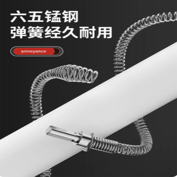 Sewer dredging artifact special tool electric pipe dredging machine one-shot toilet toilet dredger sewer whip 3.5 meters + pipe thickness 10mm