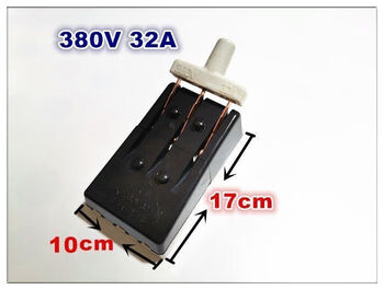 Three-phase 380v ceramic knife switch 16a32a75a hk2 open knife switch 3p industrial 3-phase 32a