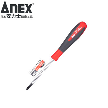 Anex imported no.1540 precision screwdriver driver ph1x75mm cross thin rod screwdriver