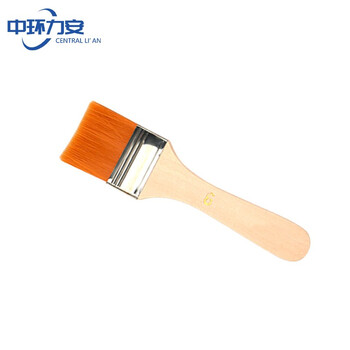 Zhonghuan lian commercial brush nylon cleaning board brush oil painting brush barbecue brush paint brush dust removal nylon board brush no. 6 yellow hair