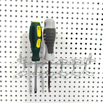 Qi'an hole plate hardware hook, household hook, porous plate hook, hanging pliers, round hole box, plastic box, six-ring hook, hanging screwdriver and the like