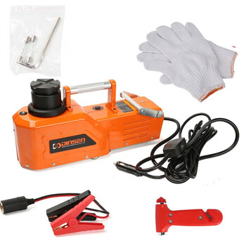 Lishi 12v rv electric hydraulic horizontal jack labor-saving tire changing rescue tool truck 24v vehicle-mounted 10 tons 12v 10 tons electric jack