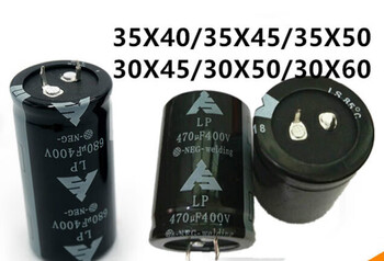 Lp 400v470uf lp 680uf450v welding machine capacitor 390uf560uf820uf 30x50 400v390uf 2 feet