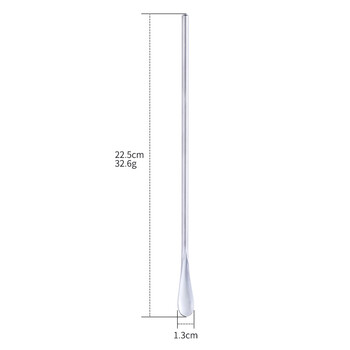 Buyer star 304 stainless steel long handle coffee milk spoon long handle stirring spoon plus long spoon beverage stirring stick