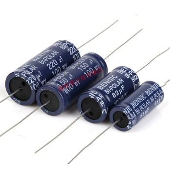 Non-polar capacitor b10a crossover capacitor horizontal non-polar electrolytic capacitor speaker speaker 5.6uf 100v