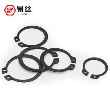 M8-m160 shaft circlip 65 manganese gb894 shaft card external shaft elastic retaining ring c-type circlip 8 (20 pieces)
