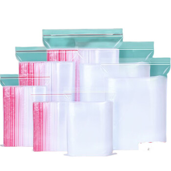Jingnu ziplock bag sample bag sealed bag thickened no. 5 10*15cm*10 packs, a total of 1000 pieces, one pack price