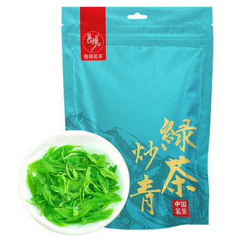Yijing tea new tea green tea black tea bagged tea factory direct sales retail wholesale fragrant tea loose tea fried green tea 256g