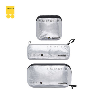Level8 travel storage set, toiletries and cosmetics travel bags, luggage space three-piece set of organizing and storage bags