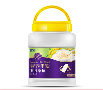 Langchen youjia nutritional yam rice powder for the elderly, middle-aged and elderly rice powder, no-sucrose liquid food, adult meal replacement powder, no-cooking, whole grains (sugar-containing, suitable for all ages) 800g*1