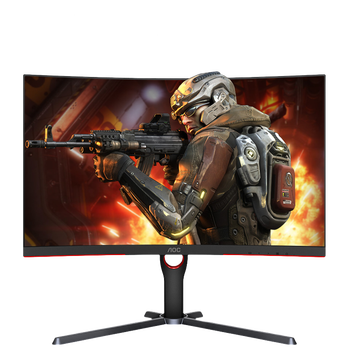 Quasi-new product aoc 27-inch 1000r 2k hd 240hz hdr400 0.5ms fast lcd e-sports big uzi wide color gamut narrow frame curved computer monitor cq27g3ze
