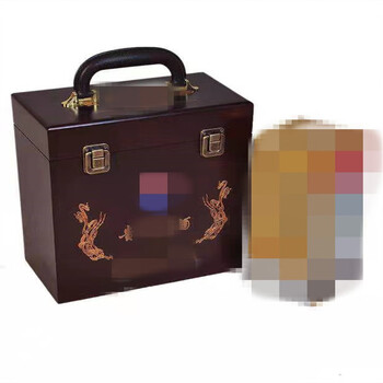 Maotai wine gift box empty box feitian maotai wine box step by step display stand gift box zodiac wine box leather box two bottles of feitian deep-ribbon label wine box not included