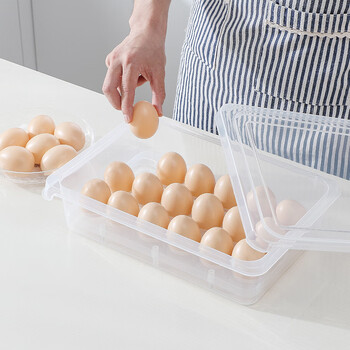 Taidami egg storage box drawer-type refrigerator special household food grade sealed freshness kitchen organizing artifact transparent (one pack)