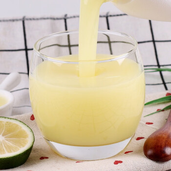 Collect tea flavor 2kg concentrated juice puree commercial orange juice kumquat lemon drink thick pulp milk tea shop raw materials lemon flavor concentrated juice puree