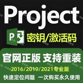 Project project management activation project2021 2019 2016 2013 activation code key installation