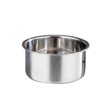 Ruijia stainless steel steaming bowl, steamed vegetables, steamed egg custard bowl, single-layer stew pot, commercial soup bowl with lid, steamed egg bowl, 10cm soup cup, non-magnetic medium stew pot