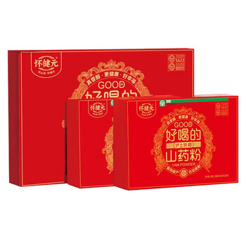 Huai jianyuan delicious iron rod yam powder jiaozuo green food 600g cooked yam powder light food stomach nourishing gift box
