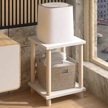 Lin's boy's small washing machine rack bathroom floor-standing small stand underwear underwear mini xiaoji placement base shelf second floor 30*30*53cm high