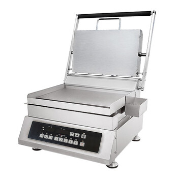 Hotkitch steak grilling machine commercial steak machine hotkitch steak grilling double-sided grill steak quick frying machine double-plane grill steak chain store supporting equipment 4.1kw computer version steak quick frying machine